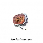 انگشتر نقره،حکاکی نفیس ما شالله لاقوه الا بالله استغفرالله
