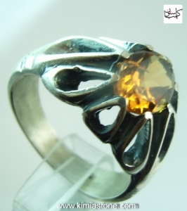 انگشتر سیترین "Citrine"